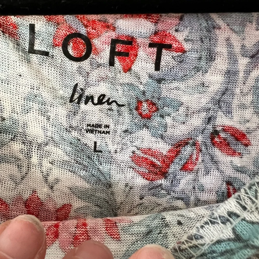 Loft linen tee. - Picture 3 of 4